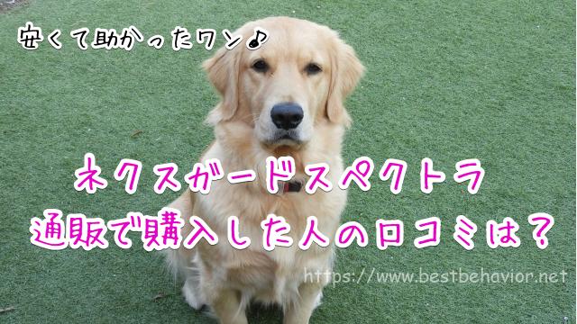 ネクスガードスペクトラ 口コミ